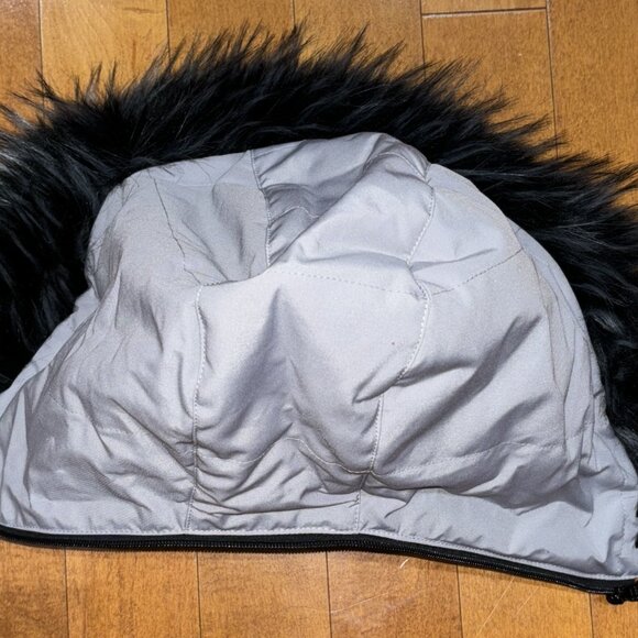 Arctic Expedition Slate Grey Winter Coat Plus Size - Picture 8 of 12